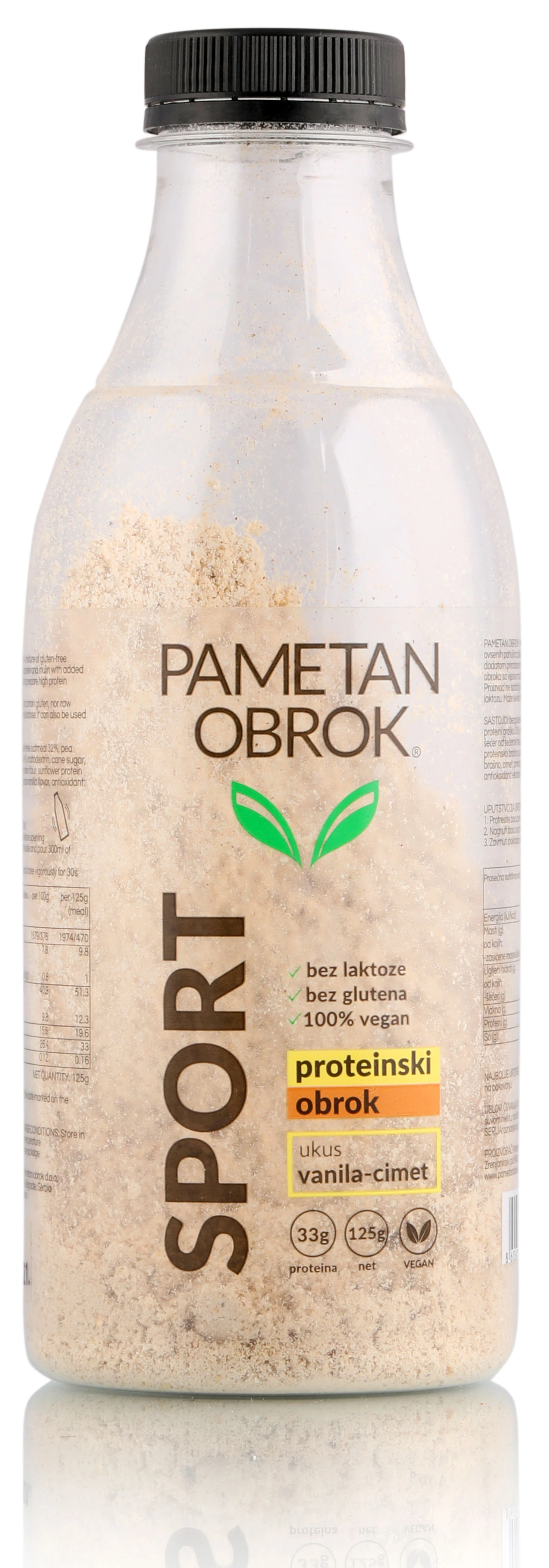 Pametan obrok vanila cimet 125g Pametan obrok